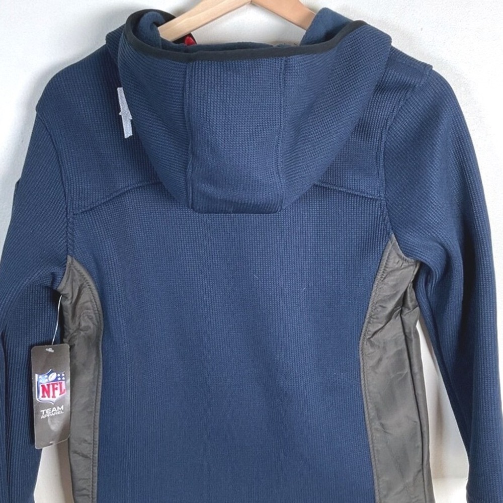 Ultra Game NFL Boys Fleece Quarter-Zip Hoodie Size Medium (10/12) NWT - Picture 6 of 8